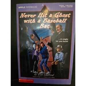 Never Hit a Ghost with a Baseball Bat by Eth Clifford Vintage Horror Paperback